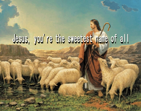 jesus you're the sweetest name of all karaoke